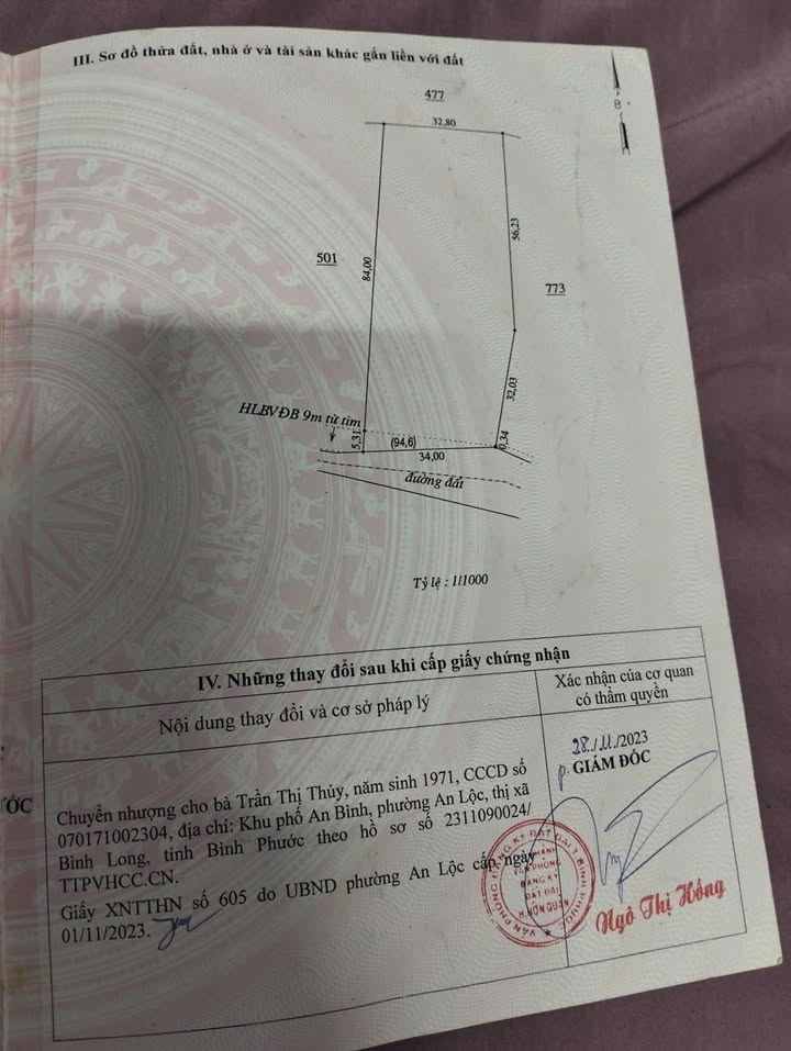 Đất nền An Phú, Hớn Quản 10,8ha giá chỉ 800 triệu - Cơ hội đầu tư tuyệt vời!