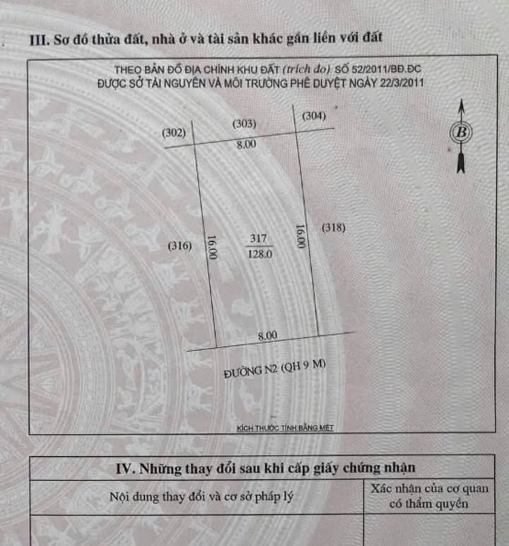 Lô đất đẹp KĐT Đồng Dâu, Hưng Dũng 128m² giá 4 tỷ - Đầu tư sinh lời cao!