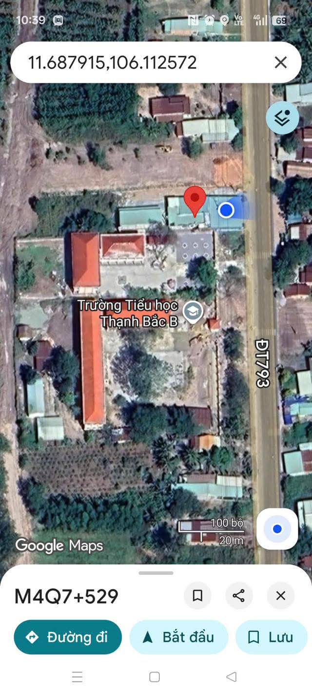 Đất nền 1706m² Tân Lập, Tân Biên, Tây Ninh - Đầu tư sinh lời với 4.2 tỷ!