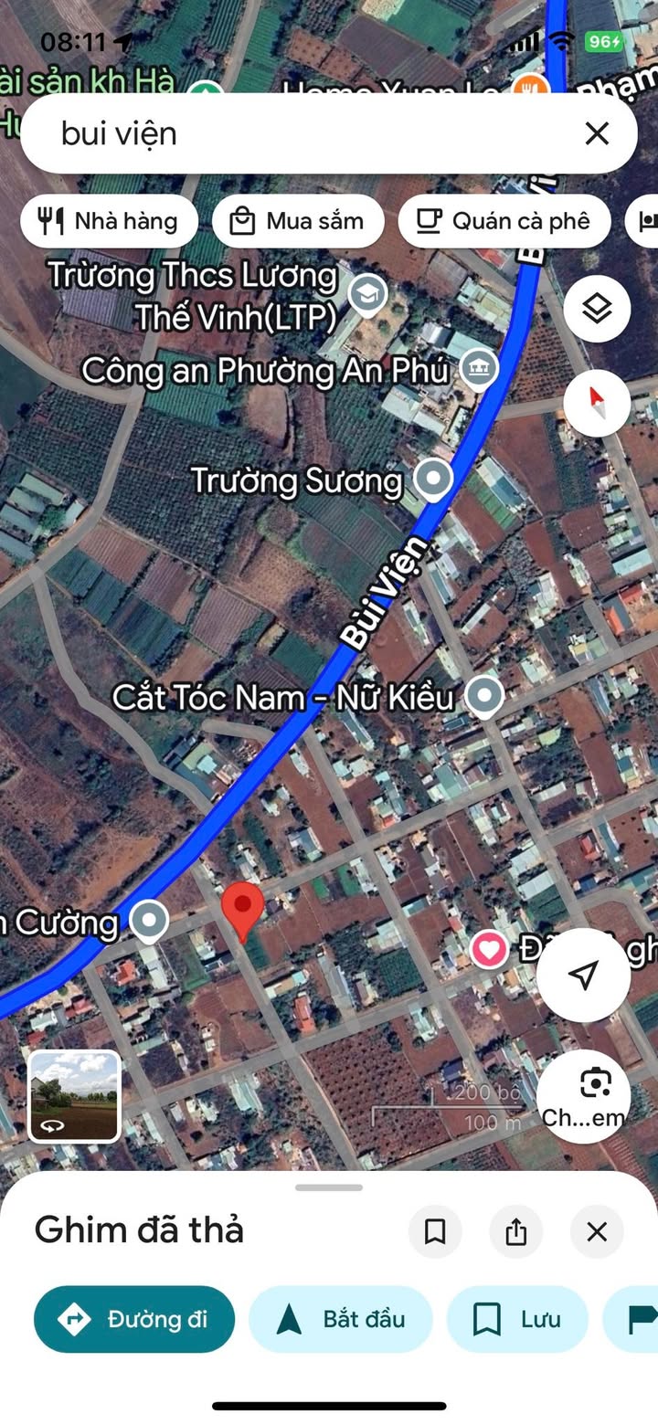 Đất nền Bùi Viện, P.An Phú, 125m² giá chỉ 400 triệu - Hướng Tây, đẹp như mơ!