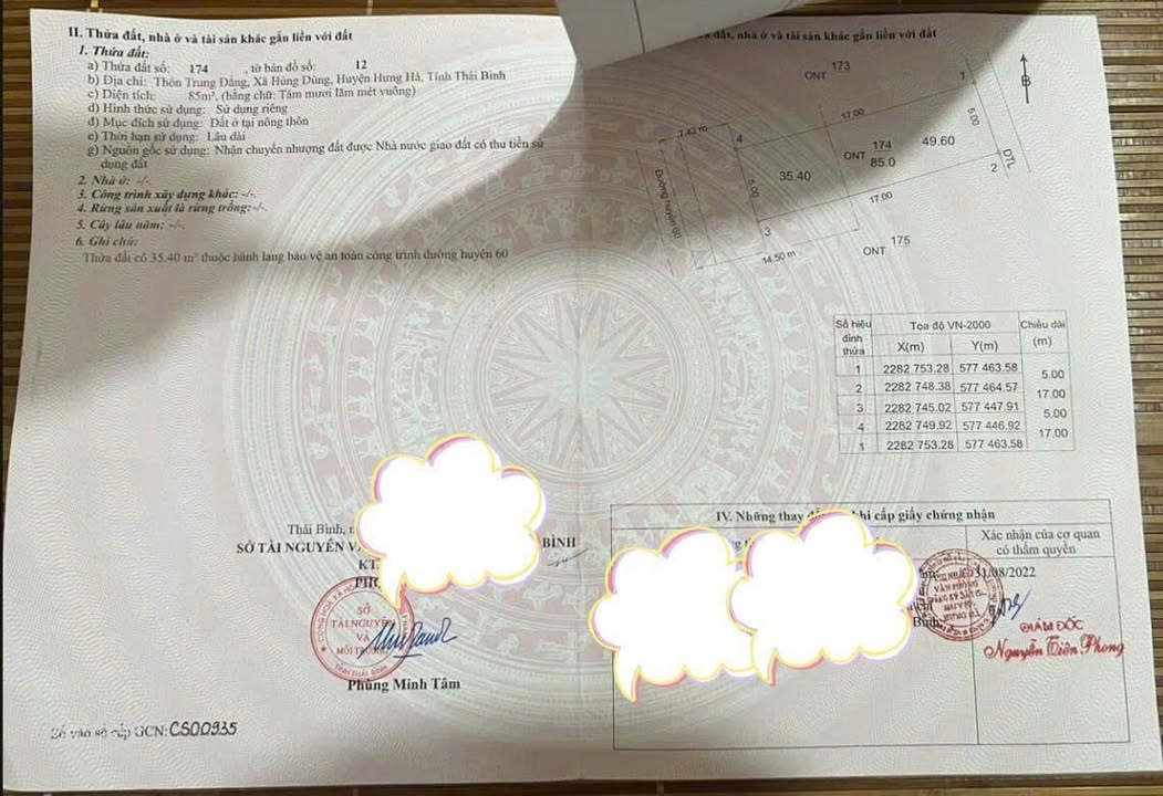 Đất nền Hưng Hà 85m² giá 1.5 tỷ - Đầu tư sinh lời ngay!