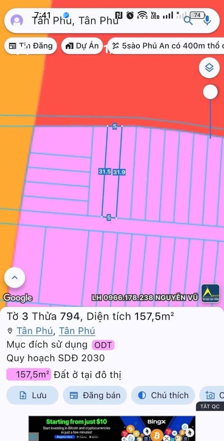 Đất 2 mặt tiền đường Nguyễn Du, Thủ Đức 160m² giá 1.2 tỷ - Sổ hồng riêng, đầu tư sinh lời!