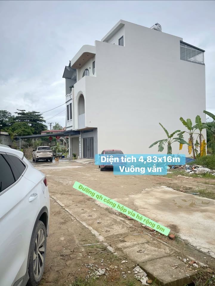Đất nền Phan Đình Phùng Thái Nguyên 77.3m² giá 2 tỷ - Cơ hội đầu tư sinh lời!