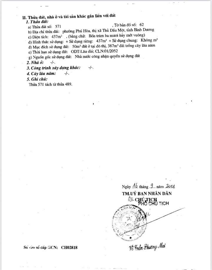 Đất Phú Hòa Thủ Dầu Một 450m² giá thỏa thuận - Đầu tư sinh lời ngay!