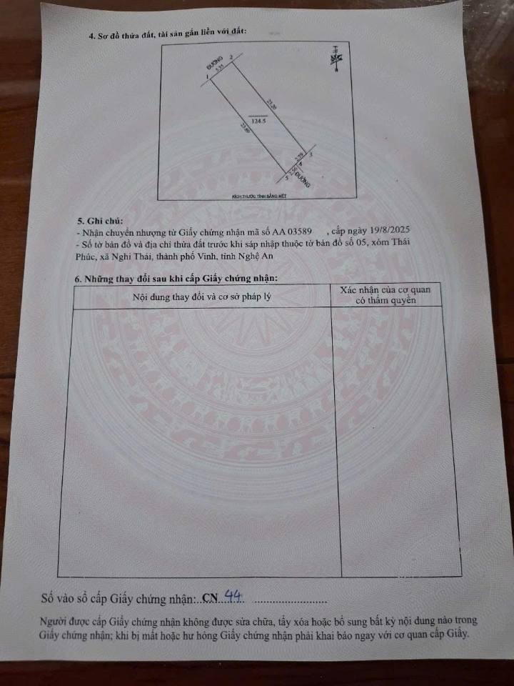 Bán đất Nghi Thái 124,5m² giá 1,78 tỷ - Đường thông thoáng, tiềm năng cao!