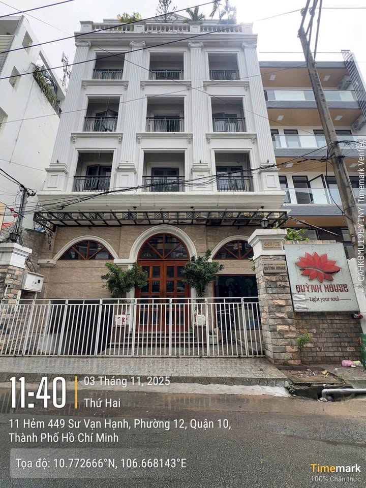 Building 449 Sư Vạn Hạnh Quận 10 213m² giá 70.5 tỷ - Cơ hội đầu tư sinh lời!