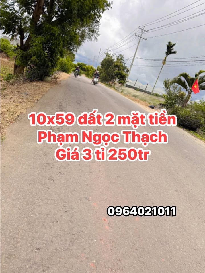 Đất nền Đơn Dương 590m² giá 3.25 tỷ - Mặt tiền Phạm Ngọc Thạch, đầu tư sinh lời!