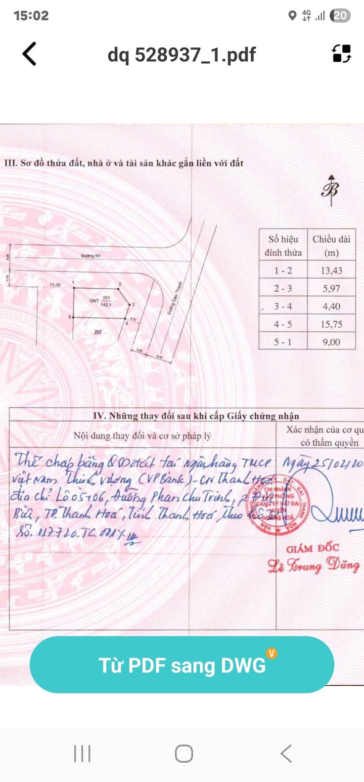 Đất nền Hoằng Đạo Thanh Hóa 271m² - Đầu tư sinh lời cao!