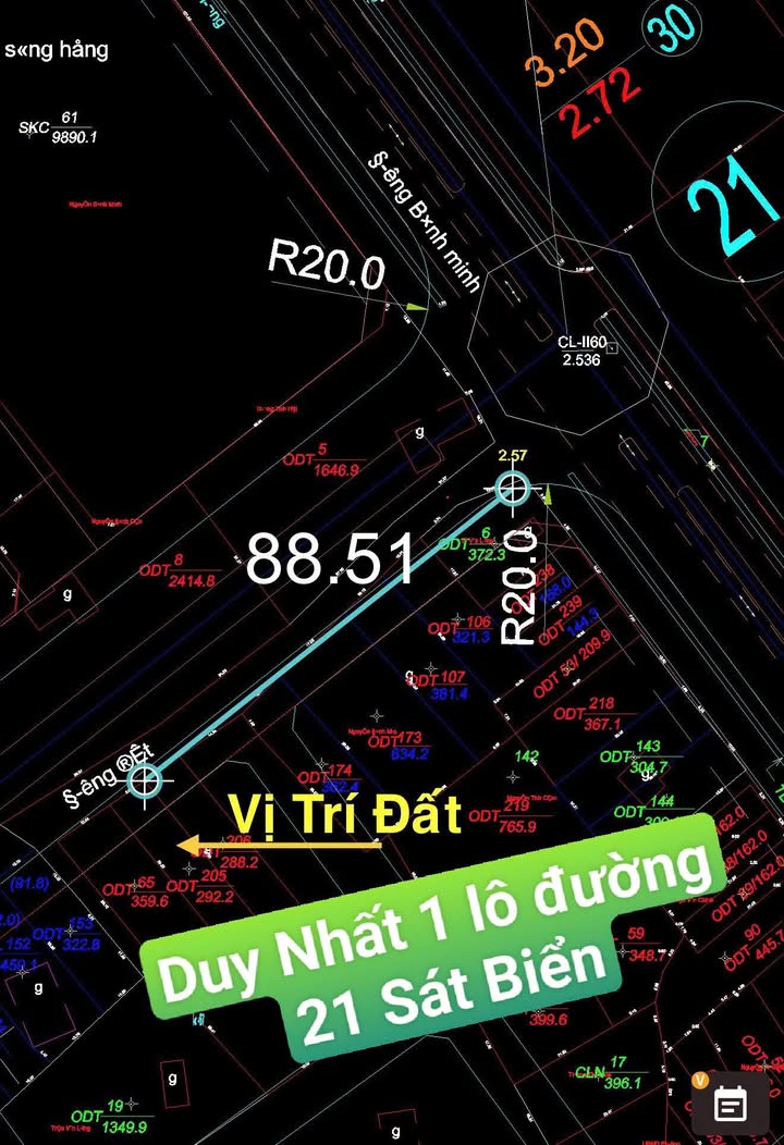 Đất Nền Nghi Hòa, Cửa Lò 292.2m² - Cơ hội cuối cùng sở hữu lô đất hiếm!