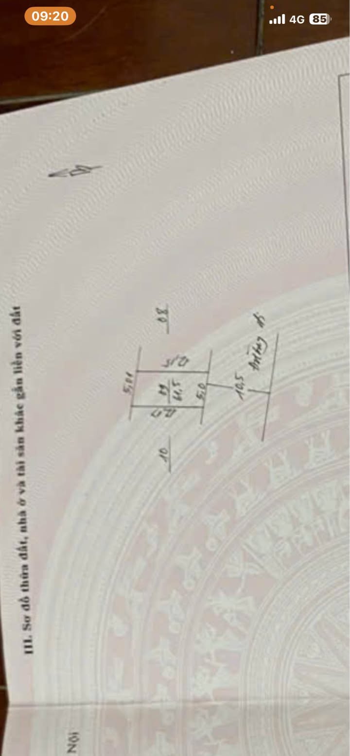 Đất thổ cư 61m² tại Đoài Phương, Sơn Tây - Sổ đỏ chính chủ, giá thỏa thuận!