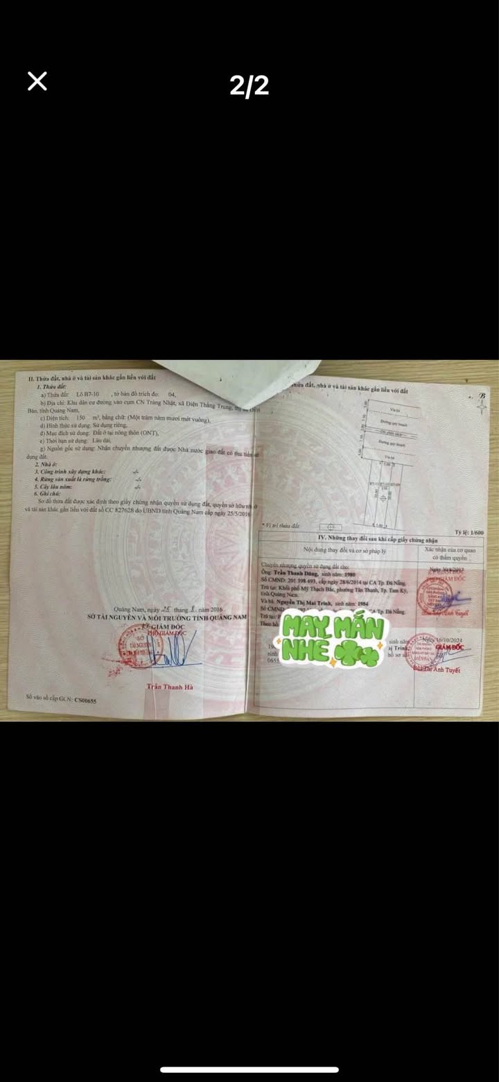 Đất nền đường Trần Phú, phường An Thắng, Đà Nẵng 150m² - Vị trí kinh doanh sầm uất!