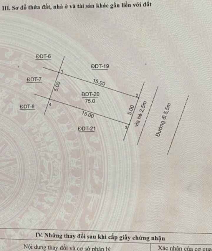Đất đấu giá Trũng Trên, Lai Xá, Hoài Đức 75m² - Vị trí đẹp, đầu tư sinh lời!