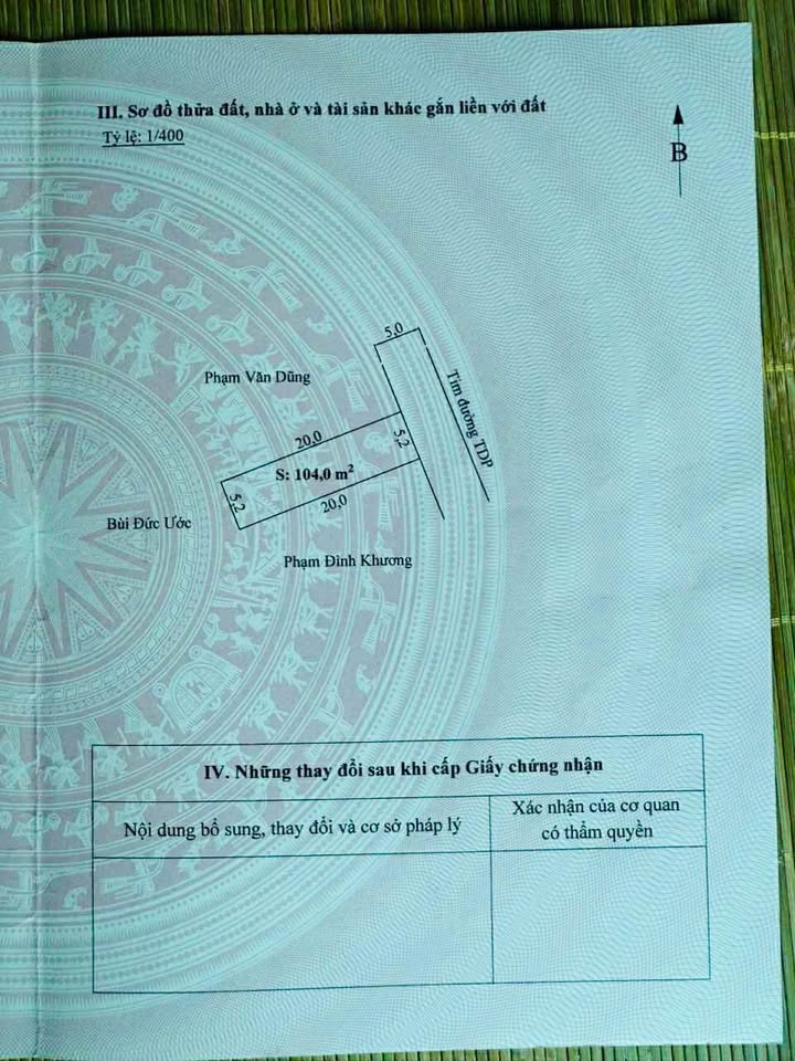 Đất nền Ngõ 81 Tân Thành, Dương Kinh 104m² giá chỉ từ 20 triệu/m² - Cơ hội đầu tư lý tưởng!