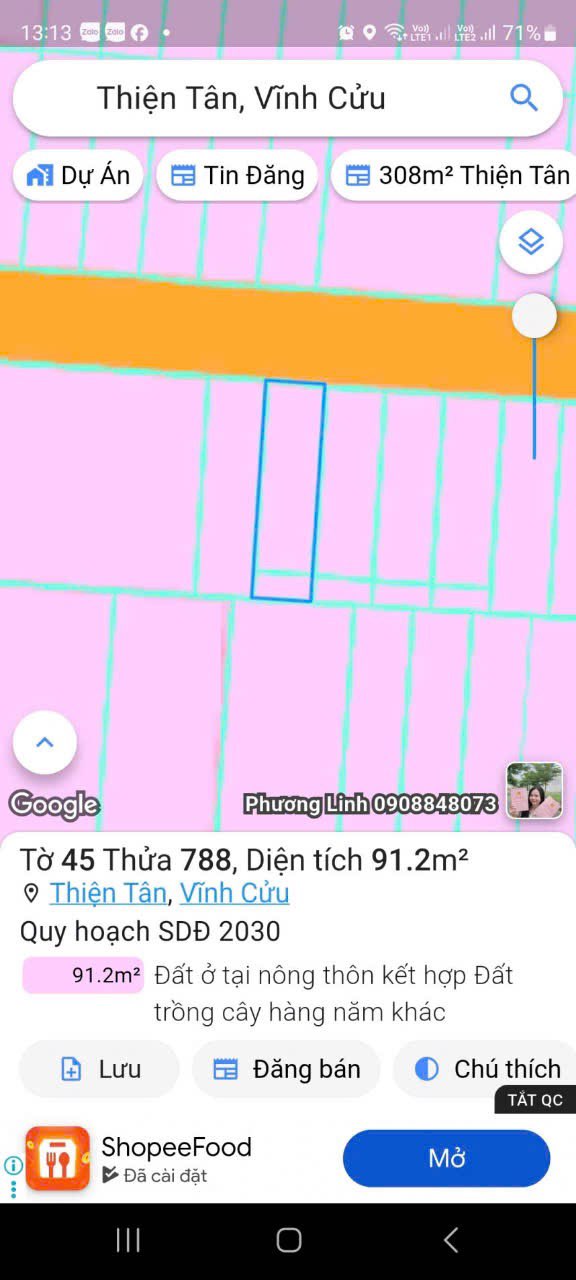 Đất nền KDC Thiện Tân Trảng Dài 180m² giá 2 tỷ - Sổ đỏ chính chủ, đường nhựa 8m!