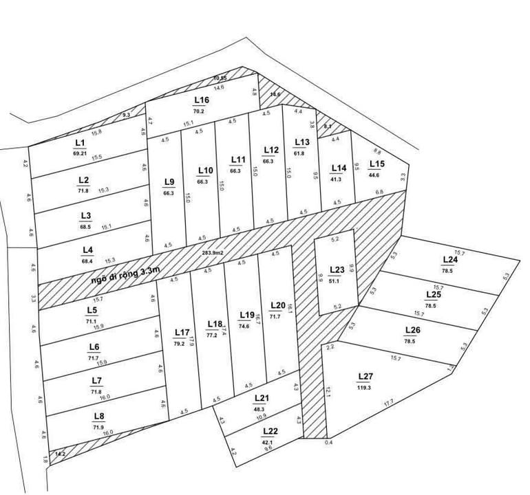 Đất nền Bàng La, Đồ Sơn 2221m² giá 21.99 tỷ - Đầu tư sinh lời hấp dẫn!
