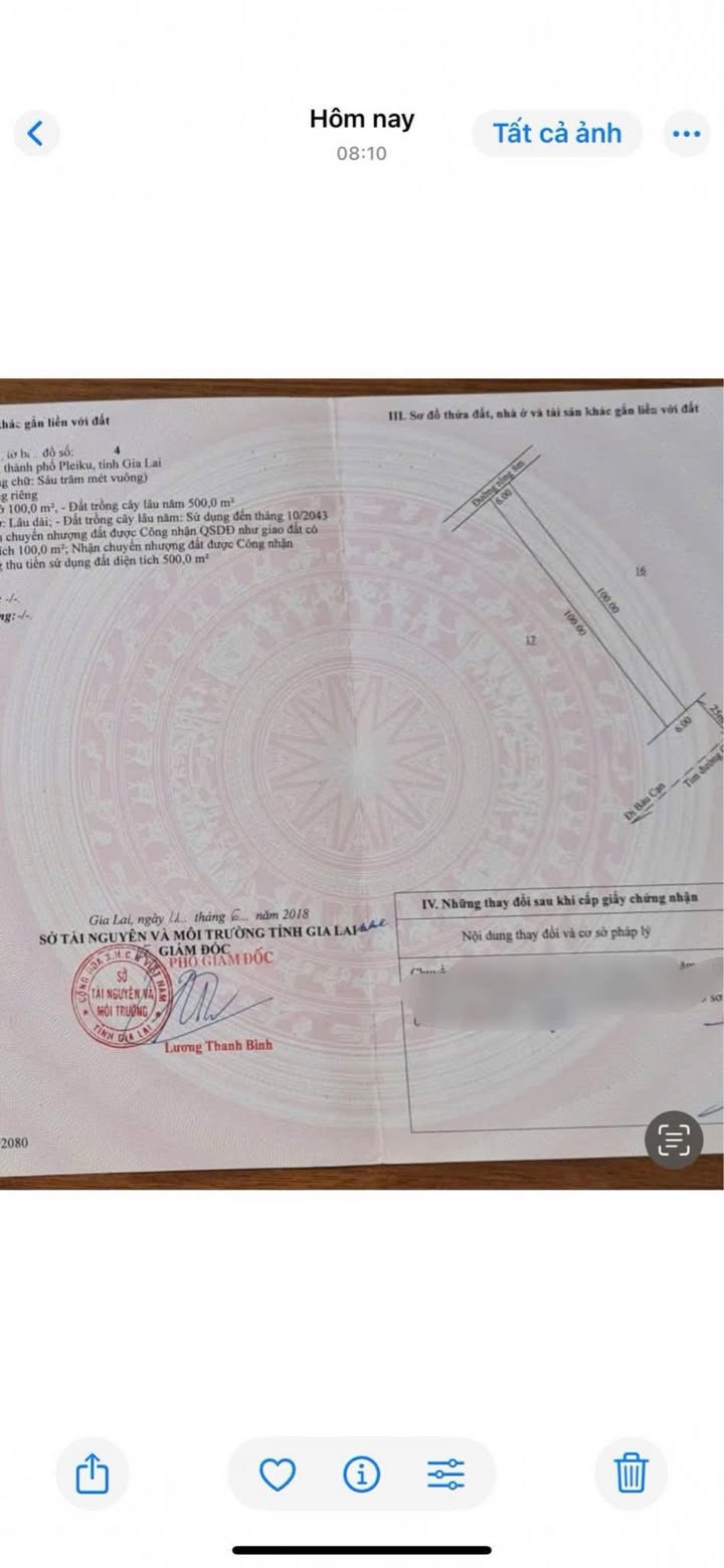 Đất mặt tiền Quốc Lộ 19, Xã Gào, Gia Lai 600m² - Đầu tư sinh lời ngay!