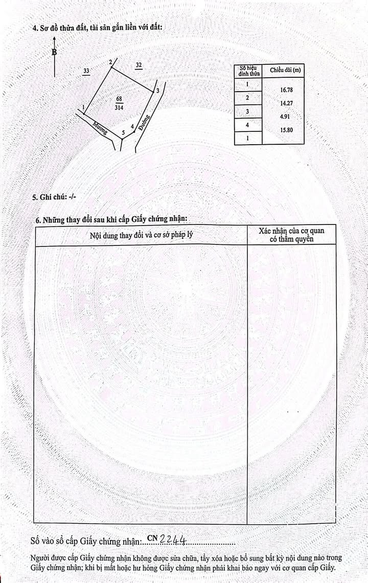 Đất lúa 300m² Châu Ổ, Bình Sơn, Quảng Ngãi - Sổ hồng chính chủ chỉ 89 triệu!