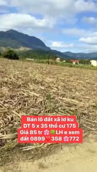 Đất nền Lơ Ku, Kbang 175m² giá 85 triệu - Sổ hồng sẵn, đầu tư sinh lời!