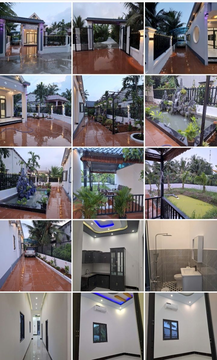 Nhà vườn 2PN tại Vĩnh Công, Châu Thành, Long An 500m² chỉ 1.95 tỷ - Cơ hội sở hữu đất thổ cư giá tốt!