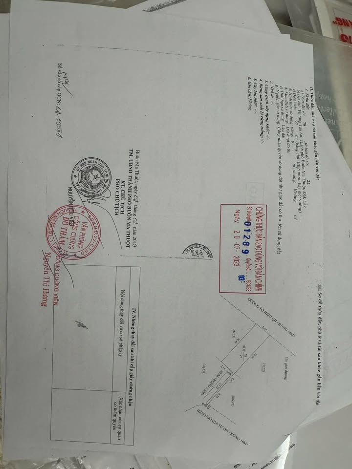 Nhà mặt tiền Tô Hiệu, Tân An, Đắk Lắk 88.56m² giá 7.2 tỷ - Đầu tư sinh lời ngay!