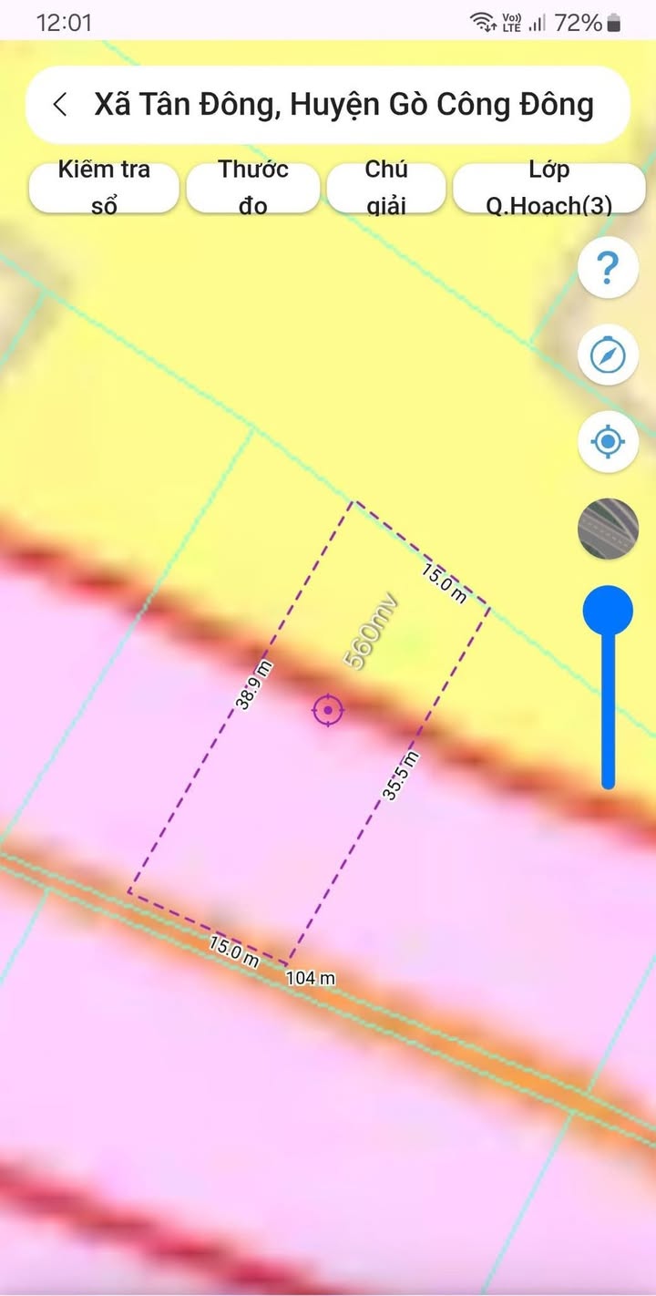 Đất ruộng Tân Đông 560m² giá 300 triệu - Cơ hội đầu tư hấp dẫn!