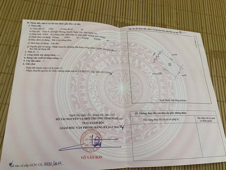 Đất Nền Nghi Phong 109m² giá 1.4 tỷ - Đầu Tư Hợp Lý, Vị Trí Đắc Địa!