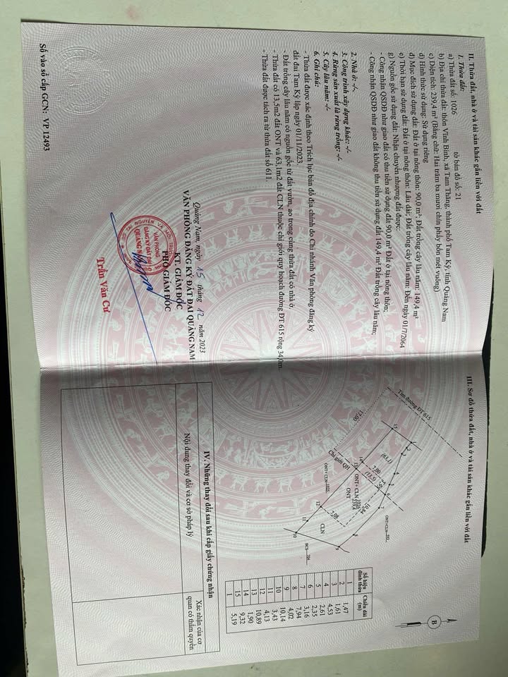 Đất nền xã Tam Thăng, TP Tam Kỳ 300m² giá 1.7 tỷ - Cơ hội đầu tư hấp dẫn!