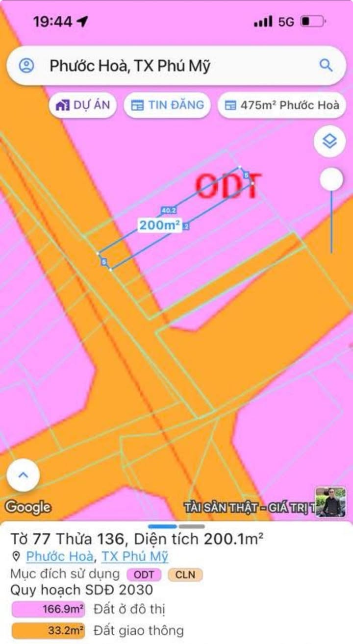 Đất nền Tân Phước 60m² giá 1.55 tỷ - Cơ hội đầu tư hiếm có!