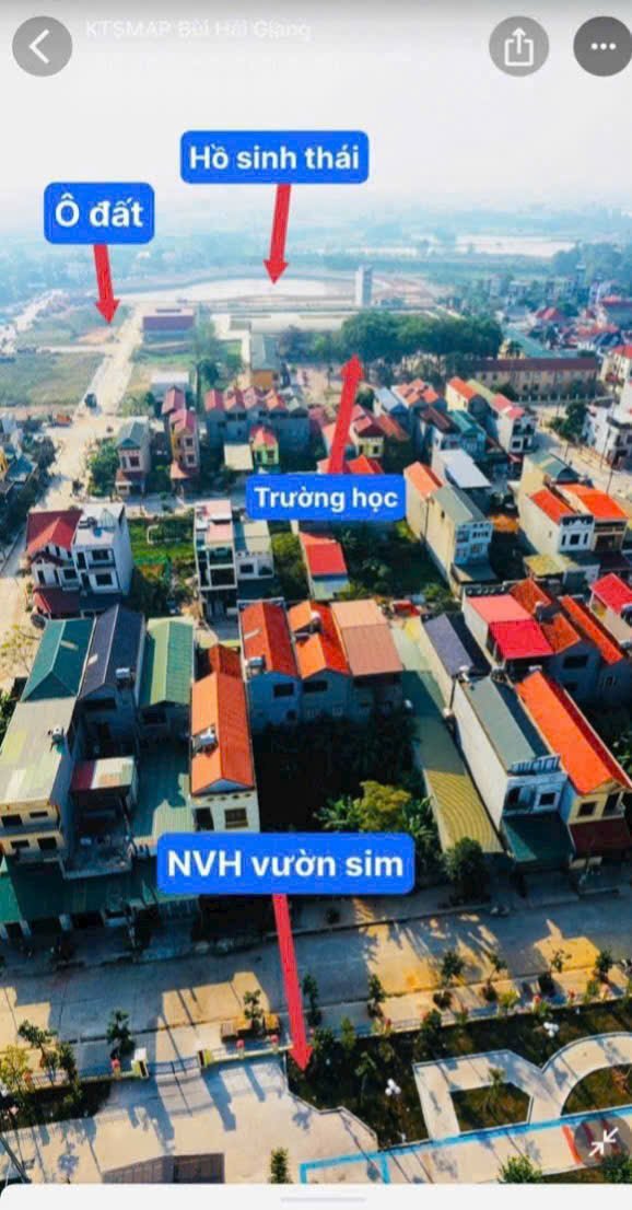 Đất nền khu Vườn Sim Hương Canh 100m² giá 3 tỷ - Sổ hồng chính chủ!
