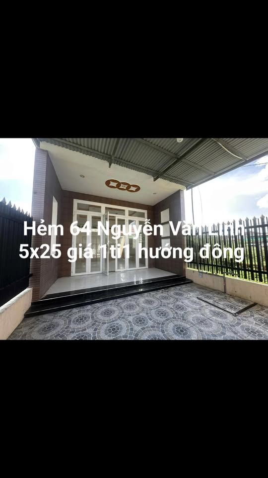 Nhà bán tại Hẻm 64 Nguyễn Linh, Phường Long Hoa, Tây Ninh - Diện tích 125m², giá chỉ 1.1 tỷ!