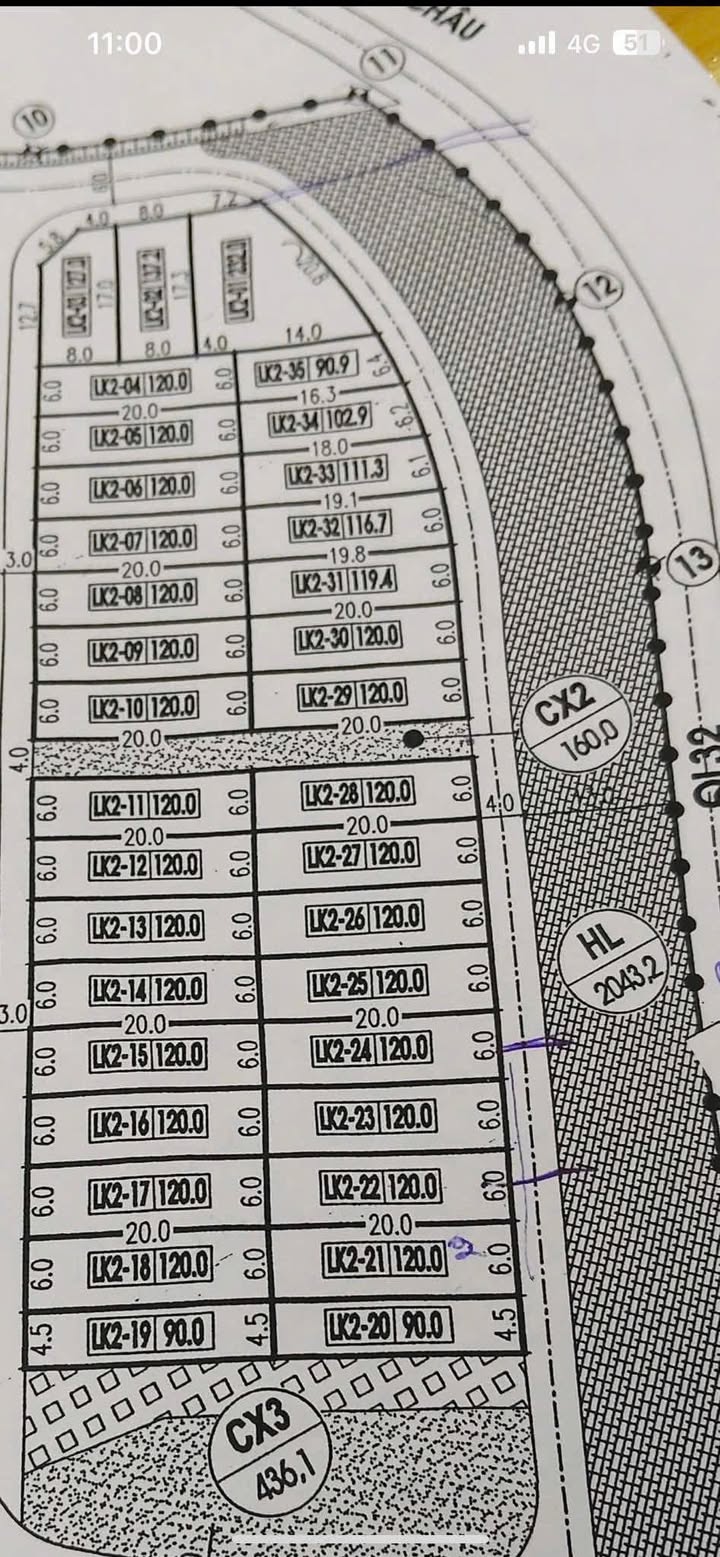 Đất nền LK2-14 khu đấu giá Tề Lễ, Tam Nông 120m² - Giá thỏa thuận hấp dẫn!