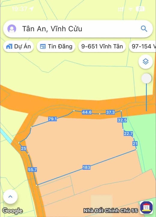 Đất nền Tân An Vĩnh Cửu 5000m² giá chỉ 900 triệu - Đầu tư sinh lời hấp dẫn!
