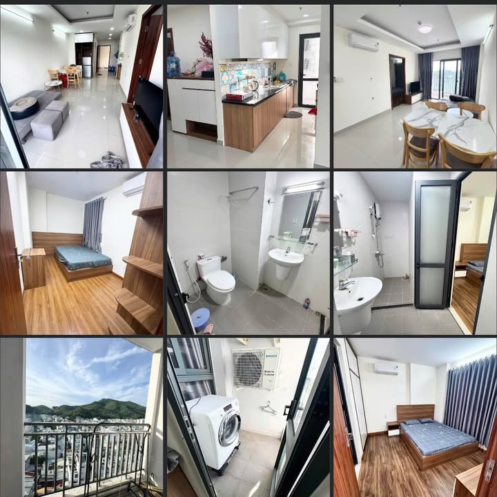 Căn hộ cho thuê Thịnh Phát tại Trung tâm Quy Nhơn 65m² - Full nội thất chỉ 6.5 triệu/tháng!