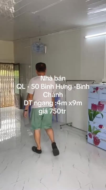 Nhà bán QL 50, Bình Hưng, 36m² - Dọn vào ở ngay!