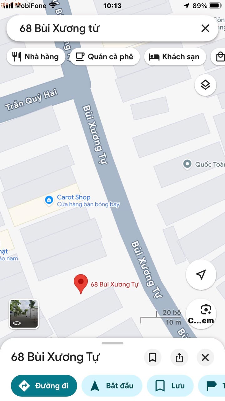 Bán nhà mặt tiền đường Bùi Xương Tự, Cẩm Lệ, Đà Nẵng 100m² giá 16.5 tỷ - Mặt bằng kinh doanh đắc địa!