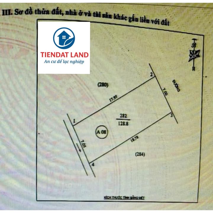 Lô đất Quán Bàu TP Vinh 128m² - Sổ đỏ chính chủ, vị trí đẹp
