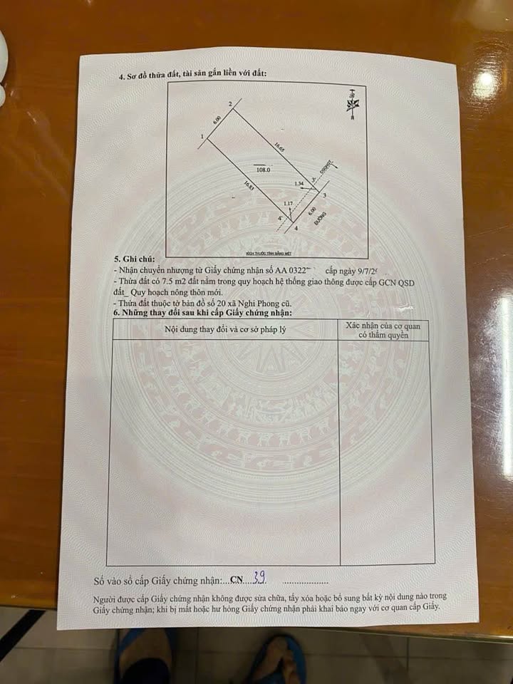 Đất Nghi Phong 108m² giá 2.36 tỷ - Đầu tư tiềm năng sinh lời cao!