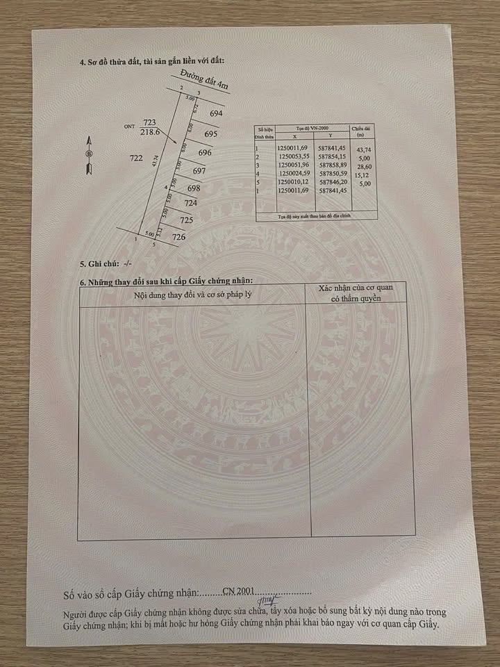 Đất thổ cư Lộc Ninh, Dương Minh Châu 218.6m² giá thỏa thuận - Cơ hội đầu tư tuyệt vời!