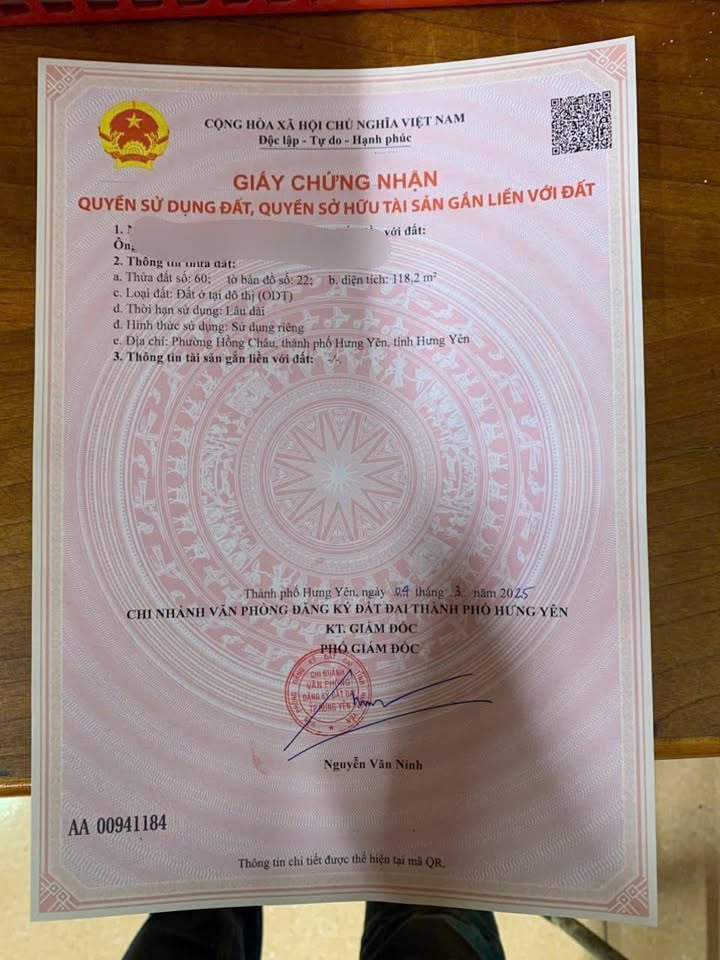 Nhà cấp 4 118m² tại Hồng Châu - Giá chỉ 1.8 tỷ - Sẵn sàng vào ở!