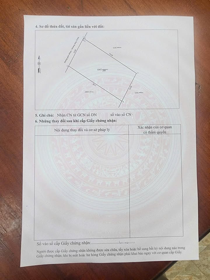Đất nền Thôn 5, Hợp Tiến, Triệu Sơn 200m² - Sổ đỏ chính chủ, giá tốt!