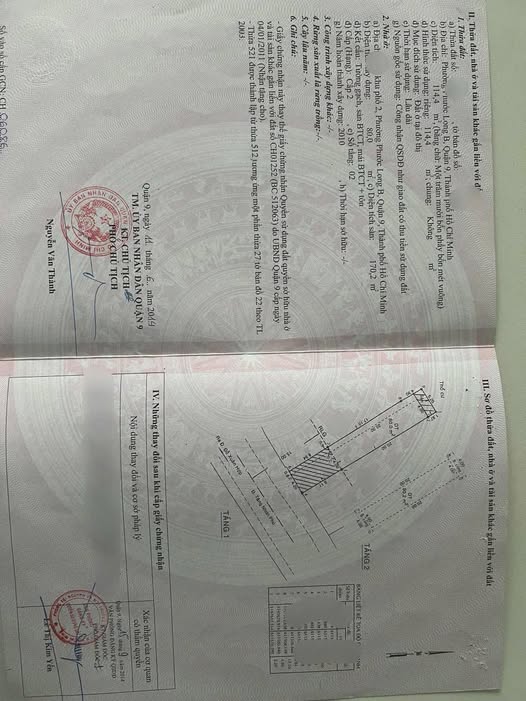 Nhà mặt tiền Đường Tăng Nhơn Phú Quận 9 156m² giá 18 tỷ - Sổ hồng chính chủ, thương lượng tốt!