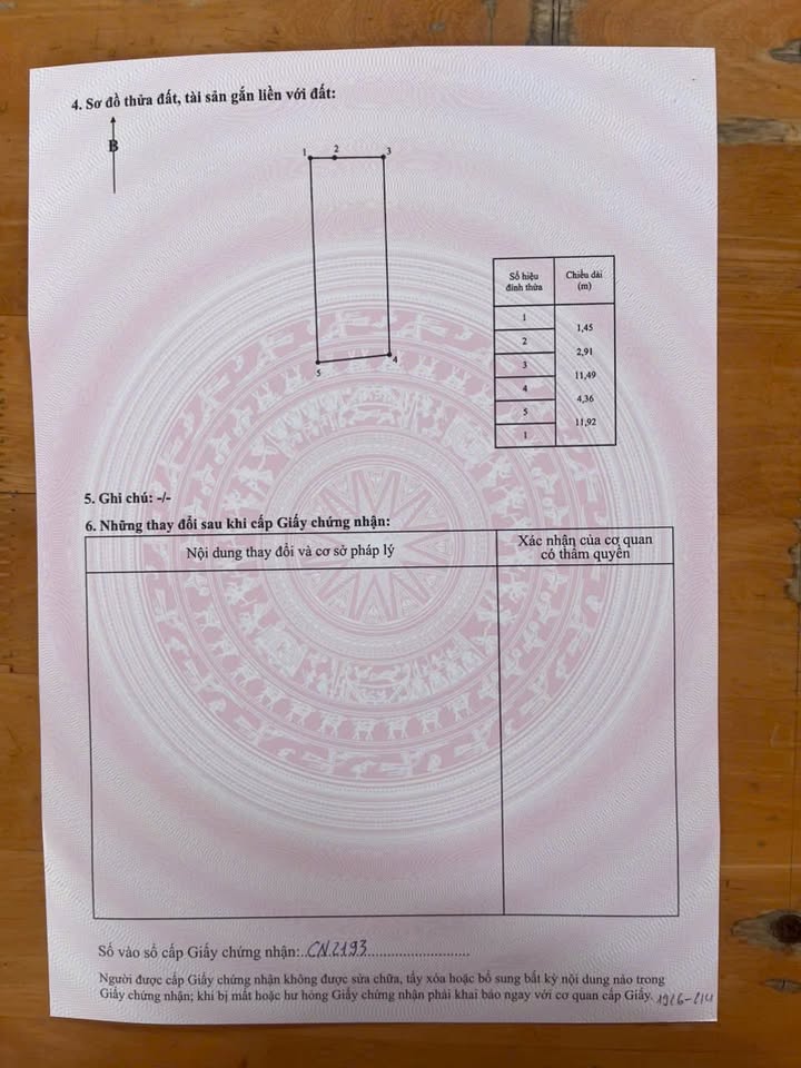 Đất thổ cư phường Hồ, Thuận Thành 51m² giá 1.7 tỷ - Sổ hồng chính chủ!