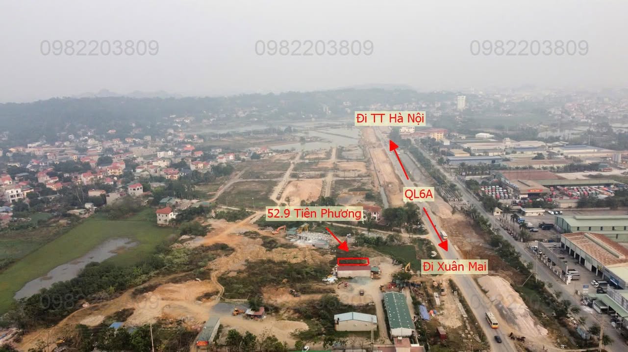 Đất dịch vụ Tiên Phương Chương Mỹ 52.9m² giá 3 tỷ - Cơ hội đầu tư sinh lời!