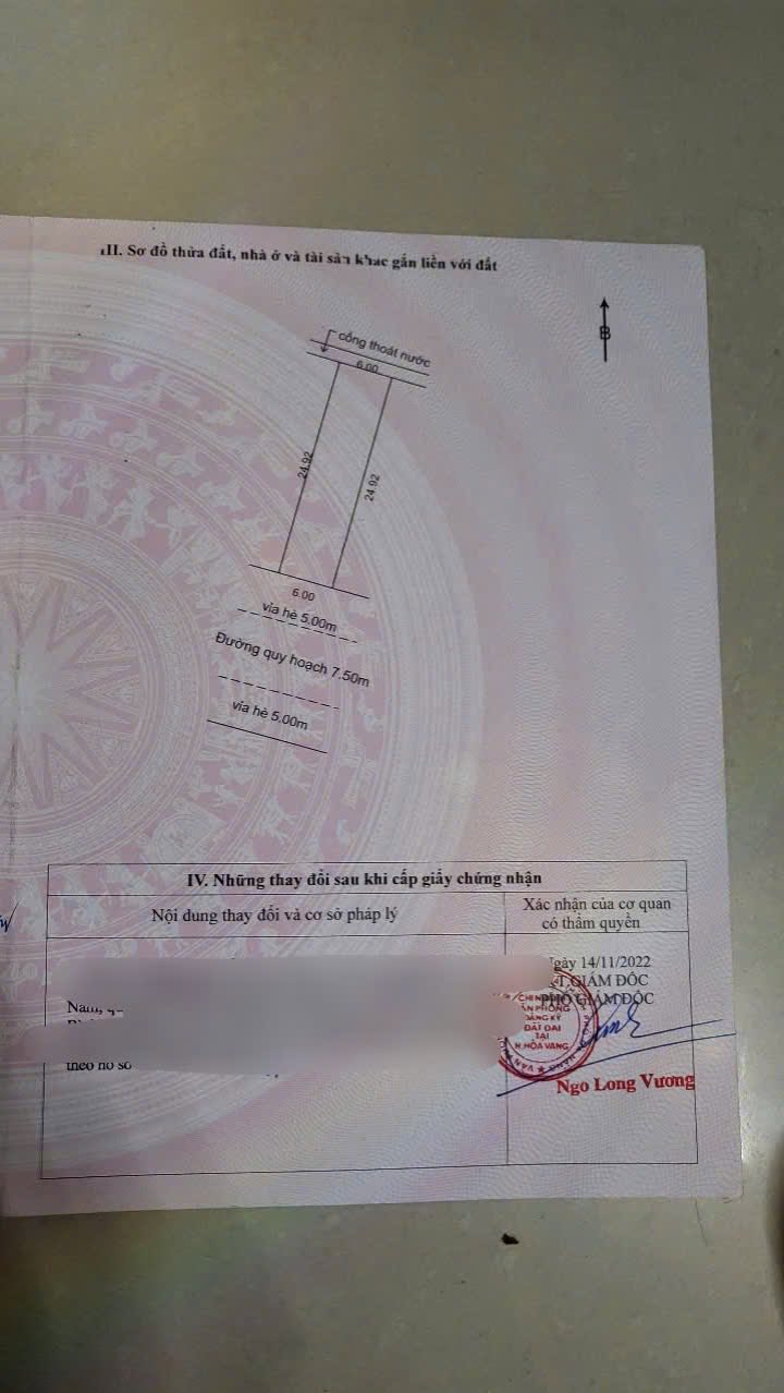 Đất tái định cư Hòa Nhơn cũ 150m² giá 2 tỷ - Đầu tư sinh lời hấp dẫn!