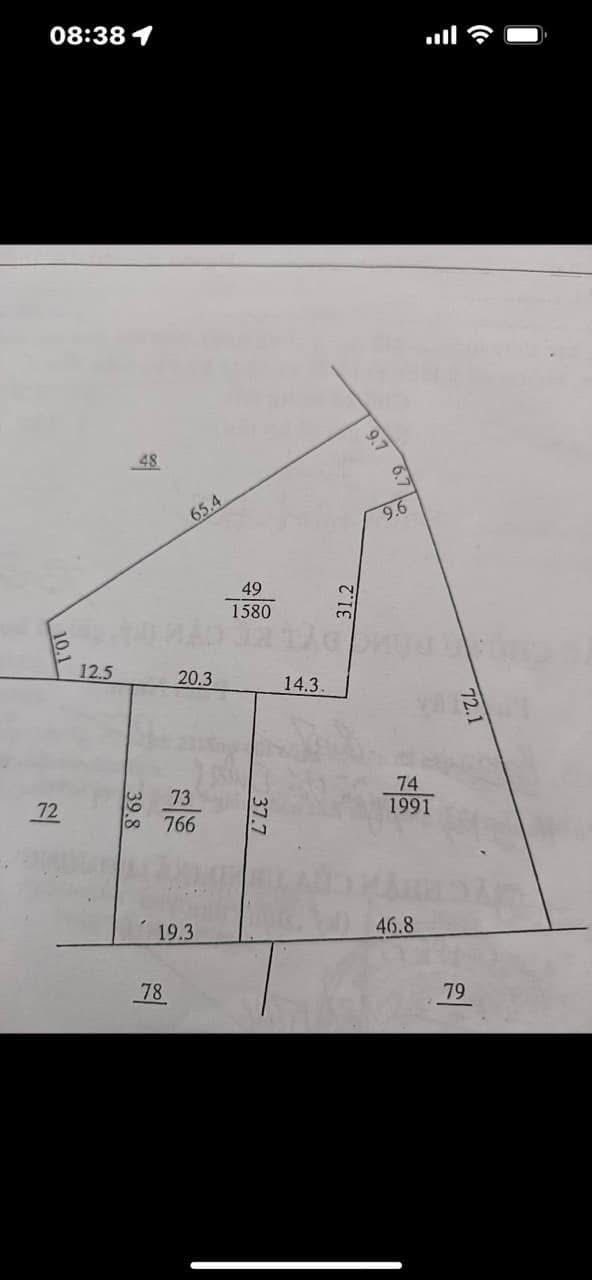 Đất nền 4,6 sào hẻm 343 Đoàn Thị Điểm, Bảo Lộc - Giá 2,5 tỷ - Tiềm năng đầu tư cao!