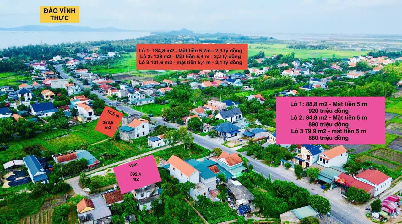 Bán đất dự án Bình Ngọc Móng Cái 88m² - Giá chỉ từ 880 triệu!