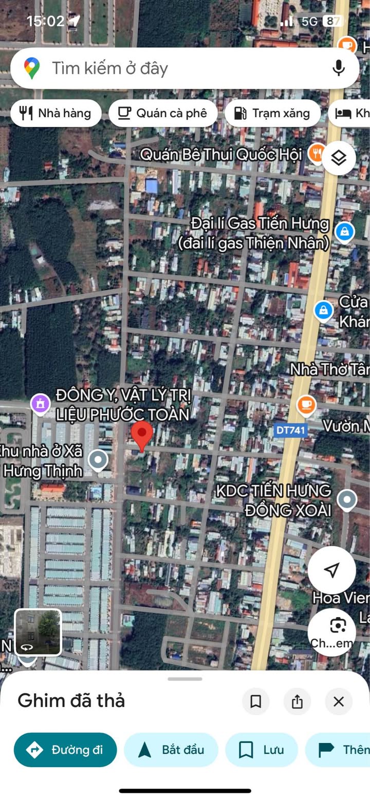 Đất Tiến Hưng, Đồng Xoài 315m² giá 1.6 tỷ - Cơ hội đầu tư tuyệt vời!