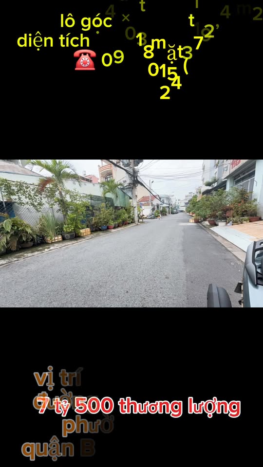 Đất lô góc 72.4m² phường An Lạc A, giá 7.5 tỷ - Vị trí đắc địa, xây dựng tự do!