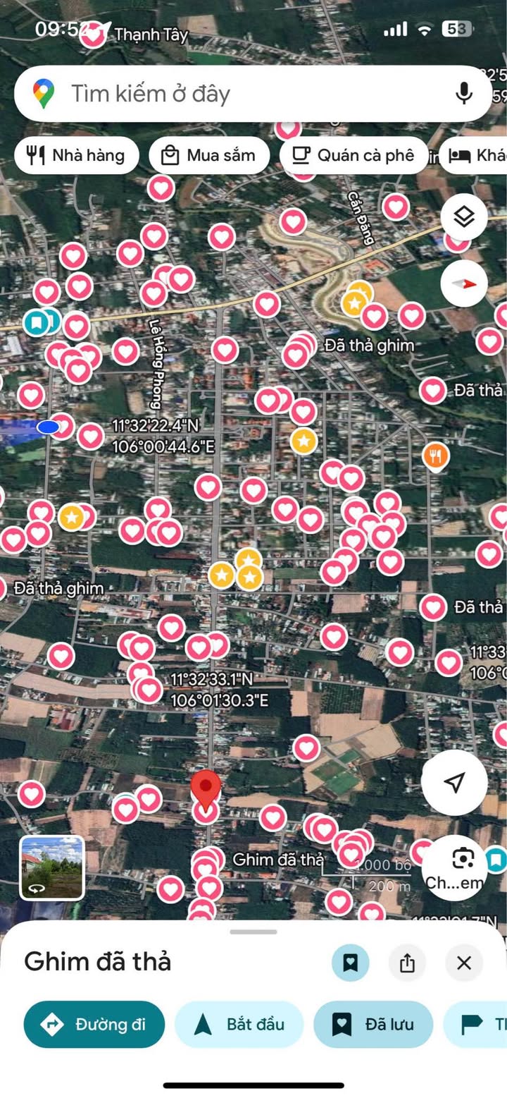 Đất nền Thạnh An, Tân Biên 185m² giá 1 tỷ - Mặt tiền đường nhựa 795