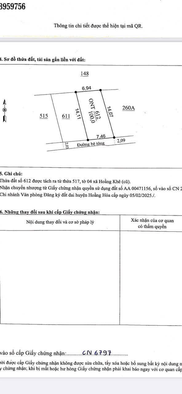 Đất nền xã Hoằng Xuyên, Thanh Hóa 100m² giá 600 triệu - Cơ hội đầu tư hấp dẫn!